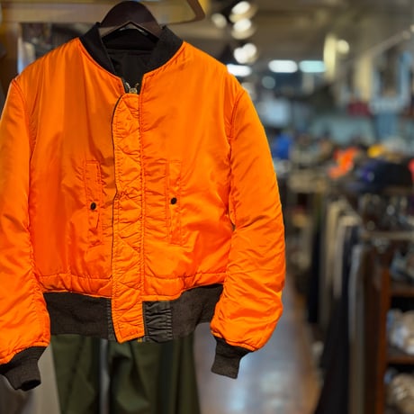 1980's "Alpha"  MA-1 Flight Jacket  SIZE：M