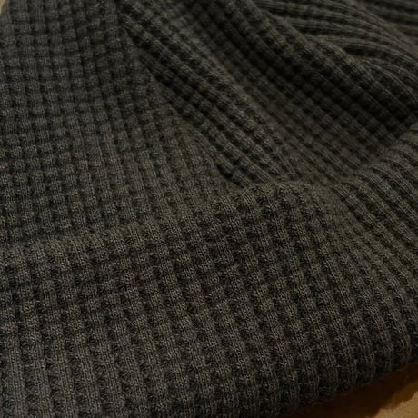 NEW "Jackman"  Waffle Knit Cap  SIZE：Free
