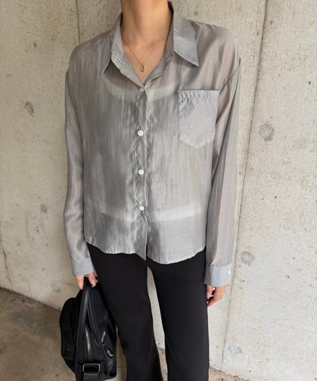 Sheer Pocket シャツ