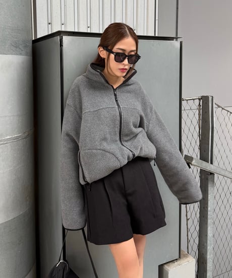 Pintuck ショートパンツ