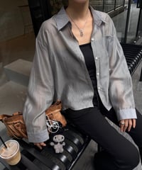 Sheer Pocket シャツ