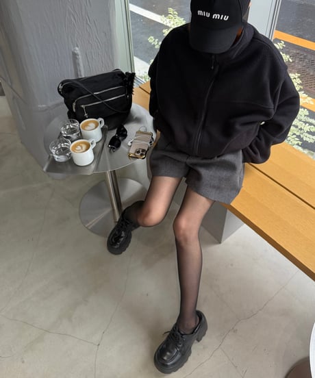 Pintuck ショートパンツ