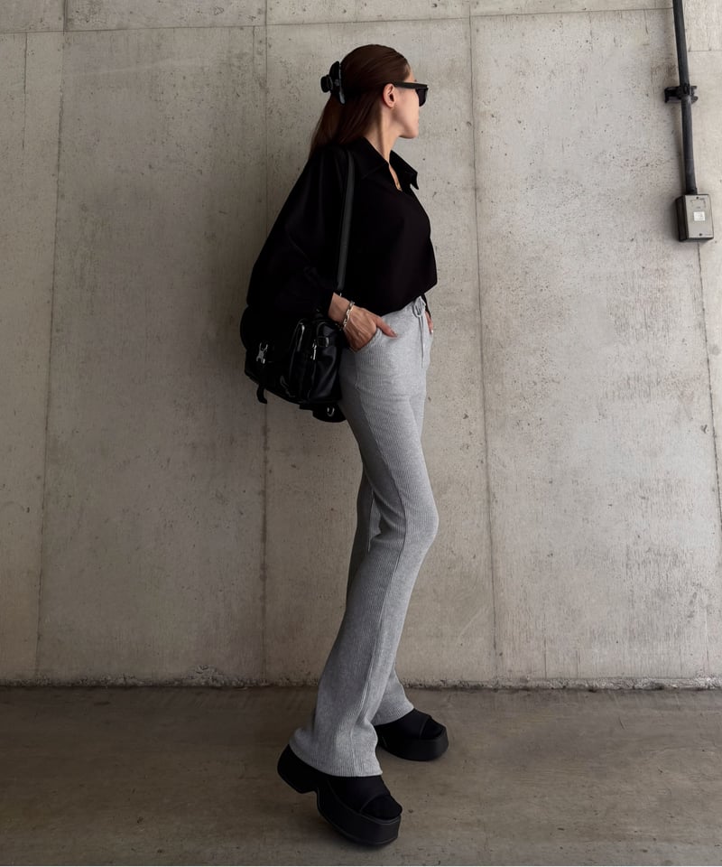 Pocket Rib フレアパンツ | Admance Online Store