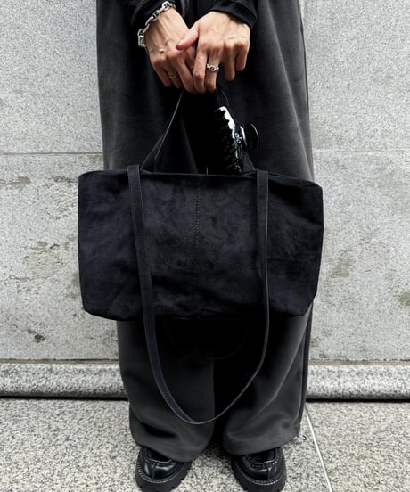 2Way Suede Tote Bag