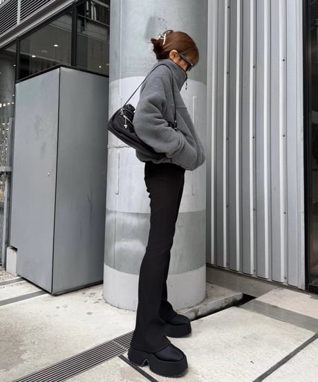 Pocket Rib フレアパンツ