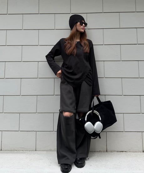 2Way Suede Tote Bag