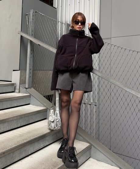 Pintuck ショートパンツ