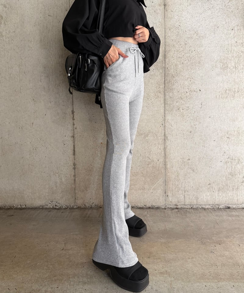 Pocket Rib フレアパンツ | Admance Online Store