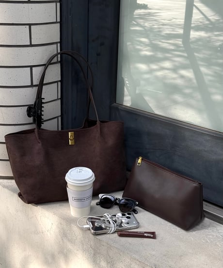 Suede Pouch Set バッグ