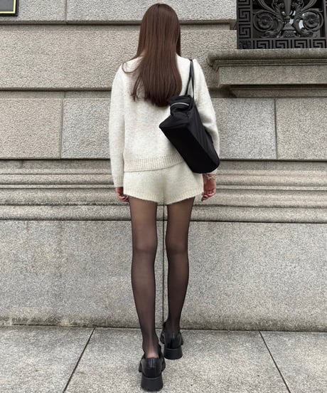 Spangle Collar Knit