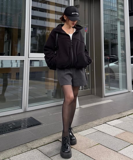 Pintuck ショートパンツ