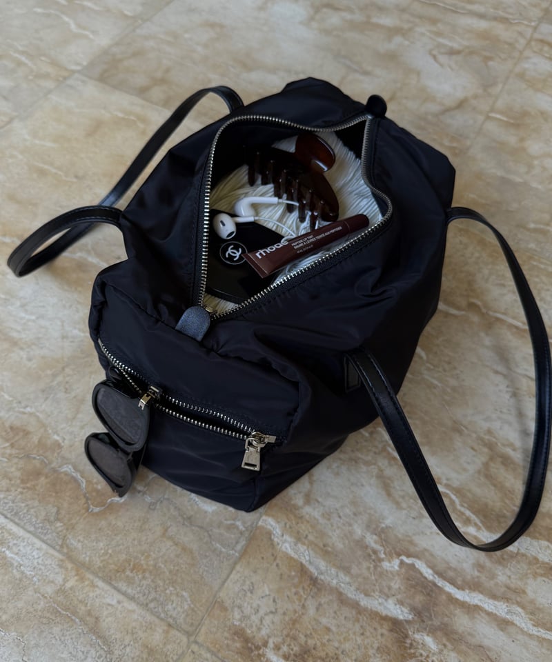 W Zip ボストンバッグ | Admance Online Store