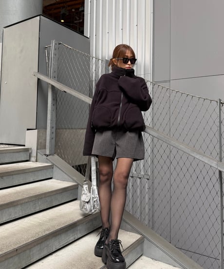 Pintuck ショートパンツ