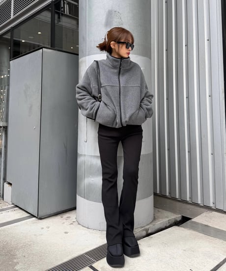 Pocket Rib フレアパンツ