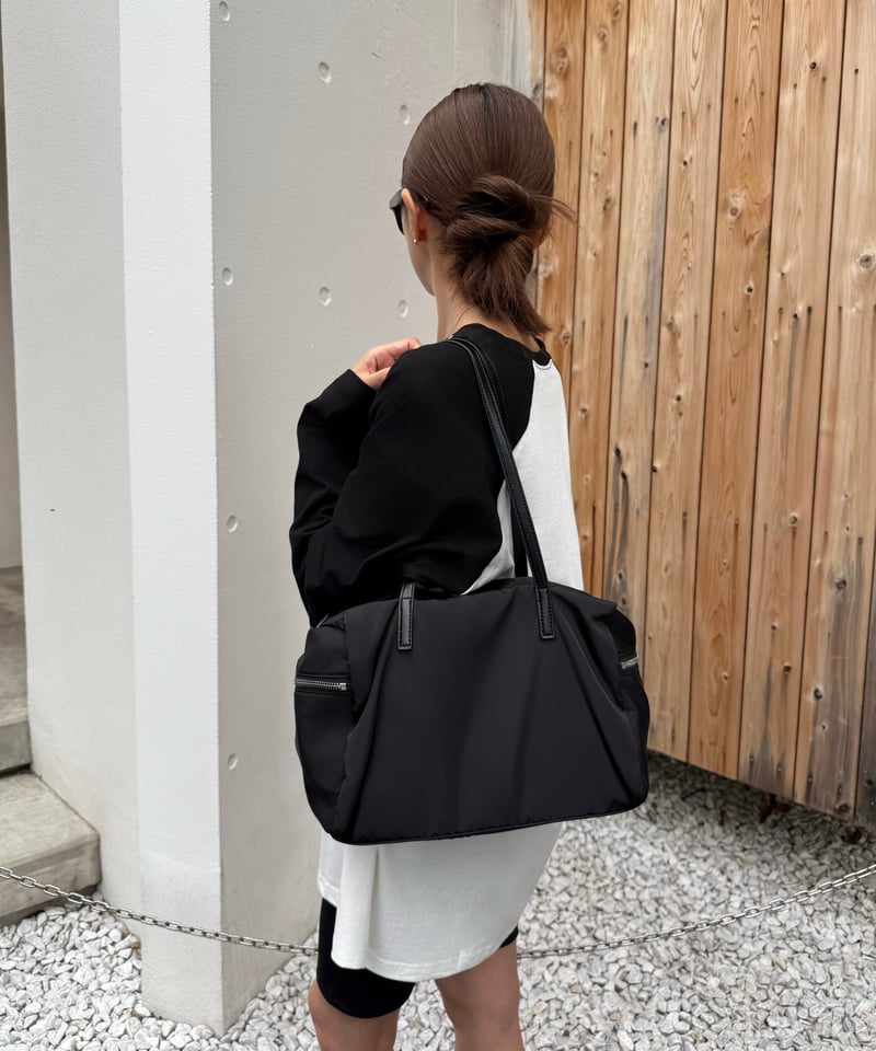 W Zip ボストンバッグ | Admance Online Store