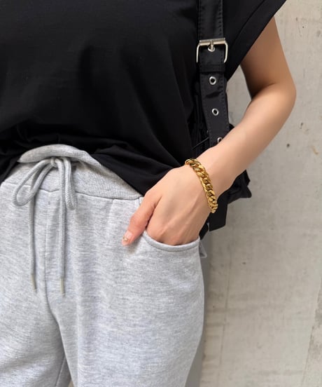 Slit Button フレアパンツ