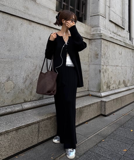 Otona Rib Long SK Set Up