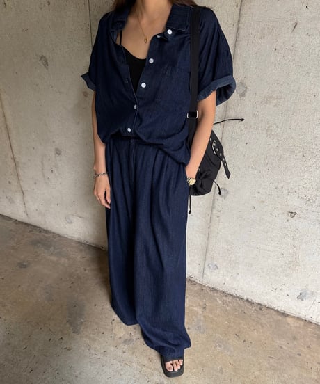 Denim Shirt セットアップ