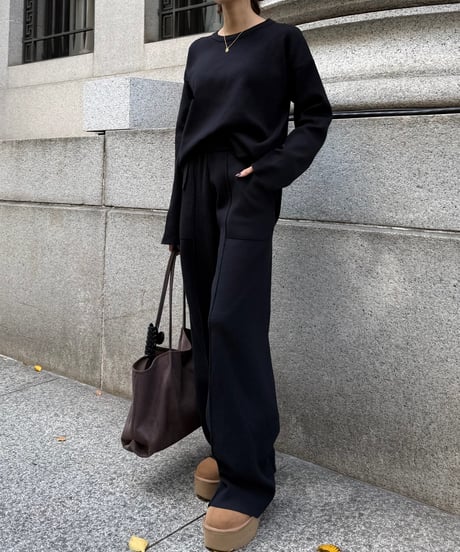 Pintuck Knit Set Up