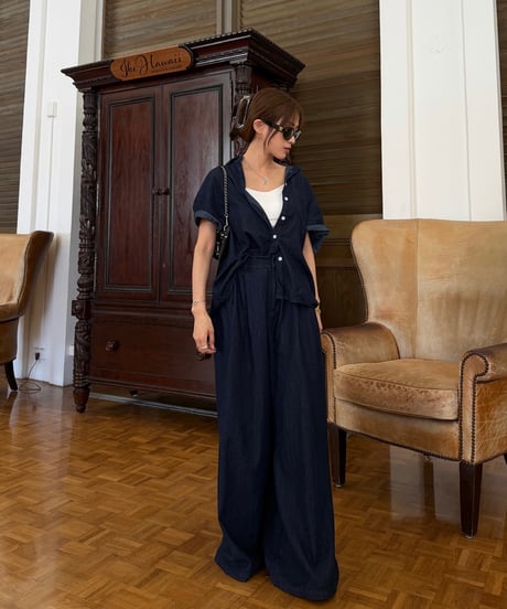 Denim Shirt セットアップ