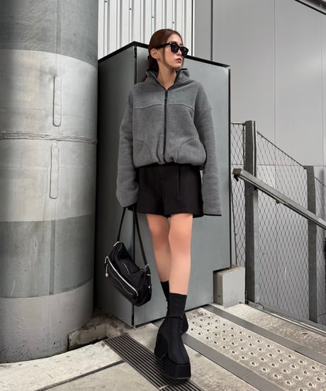 Pintuck ショートパンツ