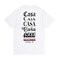 Casa Magazines Tee / White