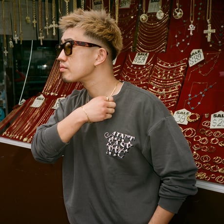 Smokey Revival Pigment Light Weight Sweater