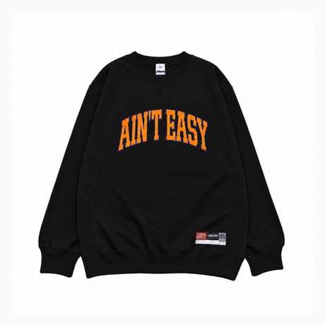 TEAM AIN'T EASY NYC CREWNECK SWEATSHIRT / Black