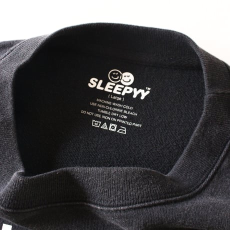 GOT SLEEP? FADEWASH SWEAT BLACK