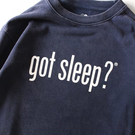 GOT SLEEP? FADEWASH SWEAT NAVY