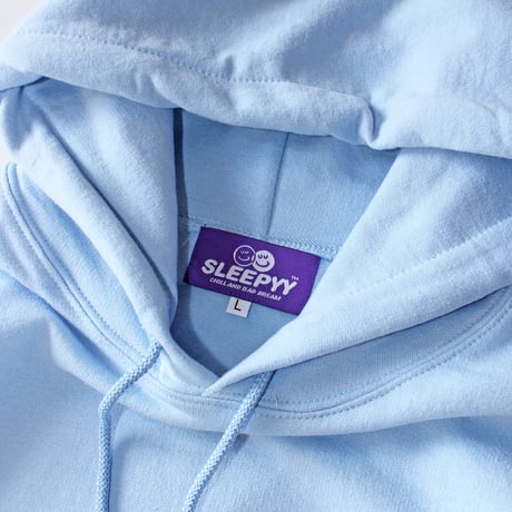 FACELOGO HOODIE LIGHT BLUE