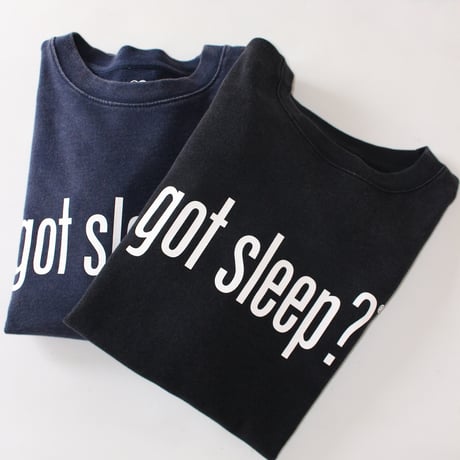 GOT SLEEP? FADEWASH SWEAT BLACK
