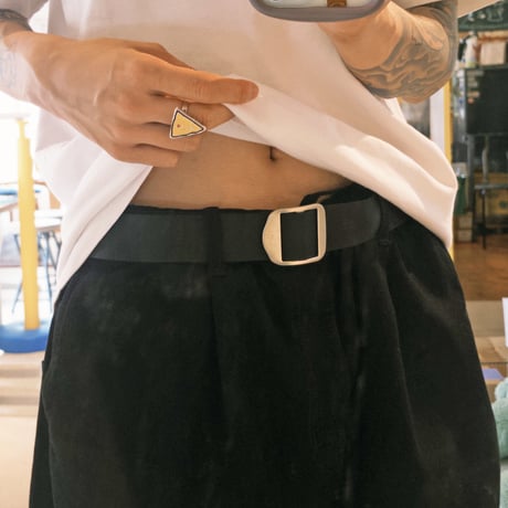 SLEEPYY NYLON BELT BLACK