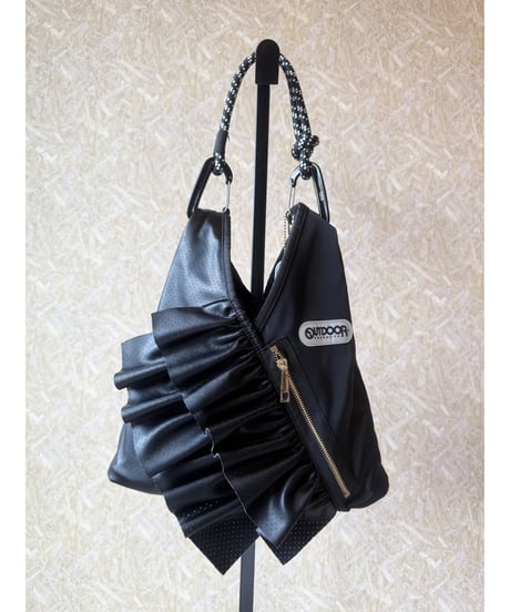 RISLEY ★ frill punching mini bag