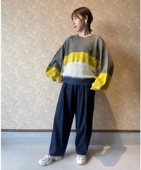 MARECHAL TERRE ★ color block knit