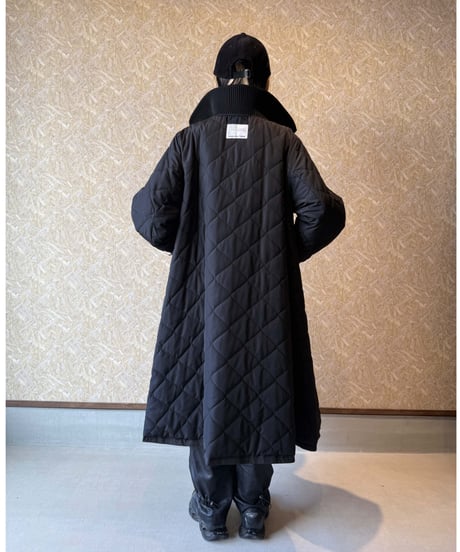 MARECHAL TERRE ★ reversible quilting A-line coat