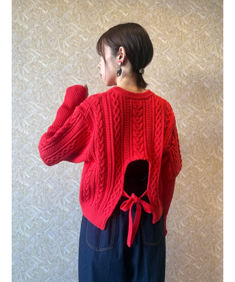 Le Melange ★ cable arm warmer knit