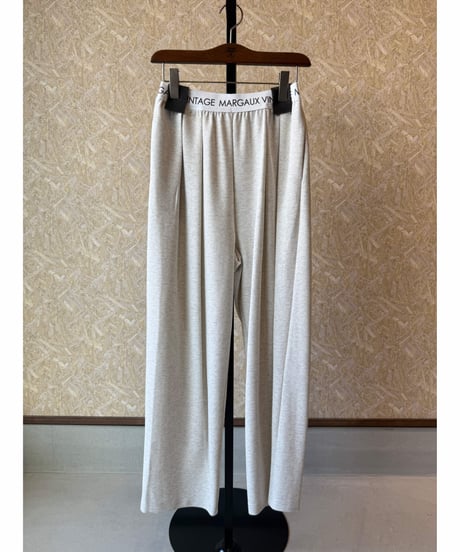 MARGAUX VINTAGE ★ logo waist tuck pants
