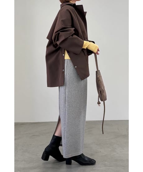FOSI. ★ big size trench jacket
