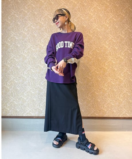 FOSI. ★ bi-color 2way logo sweat