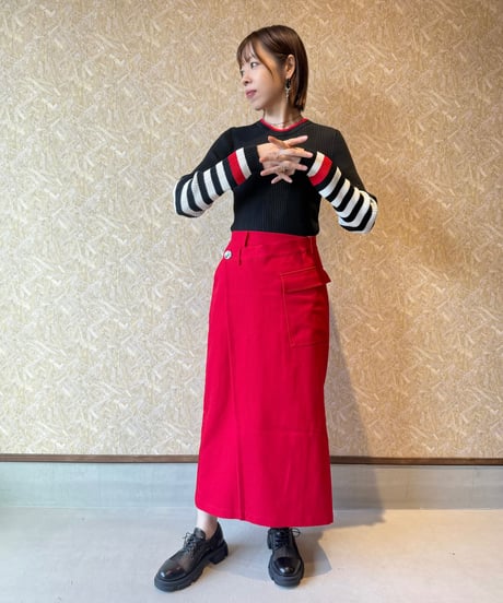 MARGAUX VINTAGE ★ wrap skirt