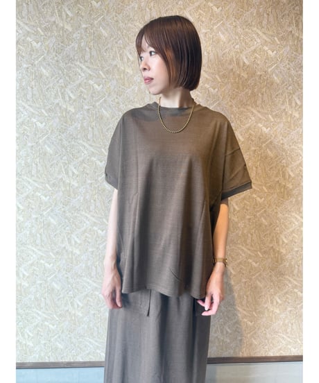 FOSI. ★ 2way logo print T-shirt