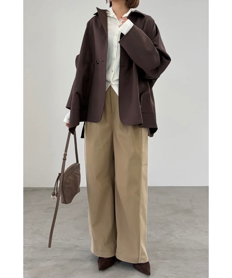 FOSI. ★ big size trench jacket
