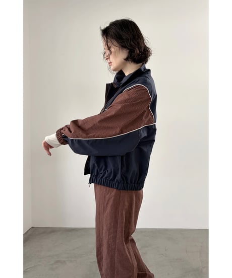 FOSI. ★ bi-color nylon blouson