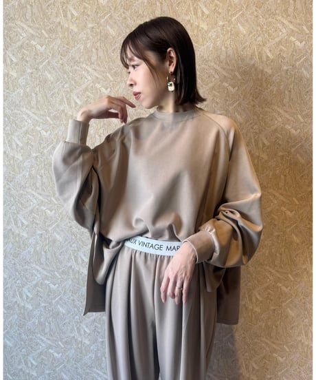 MARGAUX VINTAGE ★ side slit pullover