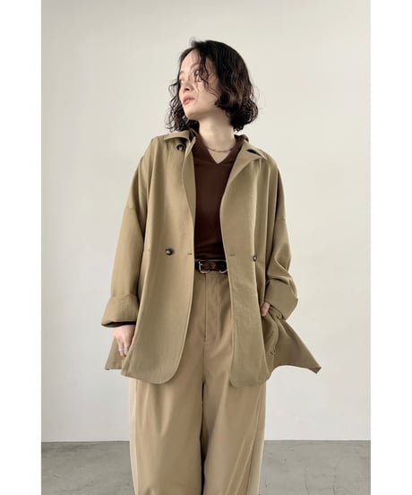 FOSI. ★ big size trench jacket