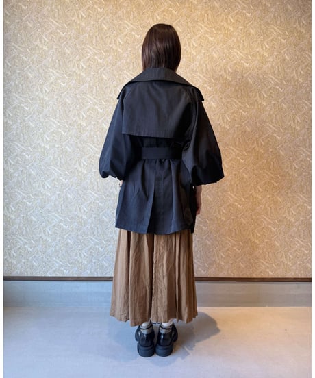 MARGAUX VINTAGE ★ balloon sleeve middle trench