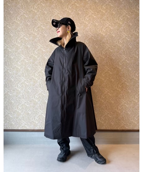 MARECHAL TERRE ★ reversible quilting A-line coat