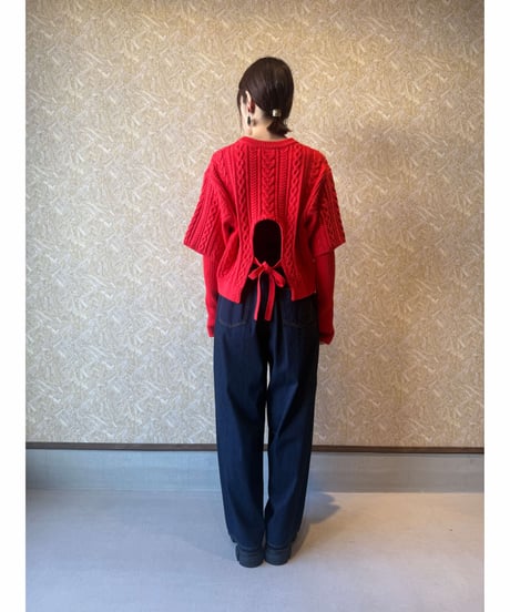 Le Melange ★ cable arm warmer knit