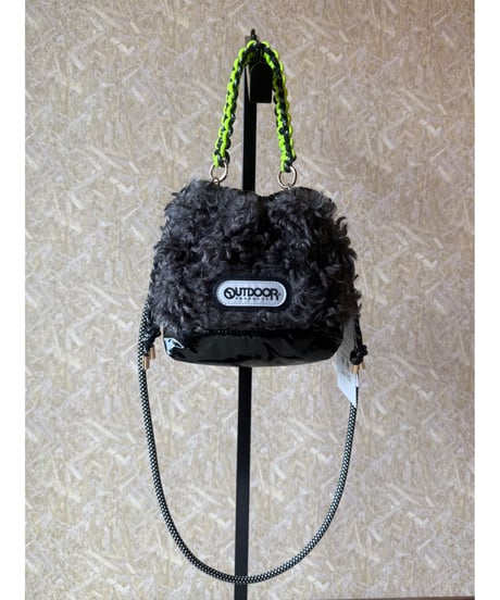 RISLEY ★ reversible fur quilt bag